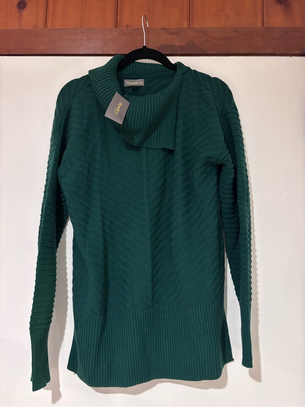Petite Small- Style & Co. Women's Cowl Neck